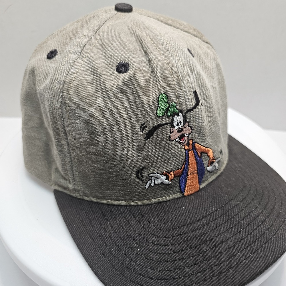 Vintage Goofy Disney Store Baseball Hat Cap Made In USA Embroidered One Size - Picture 6 of 9